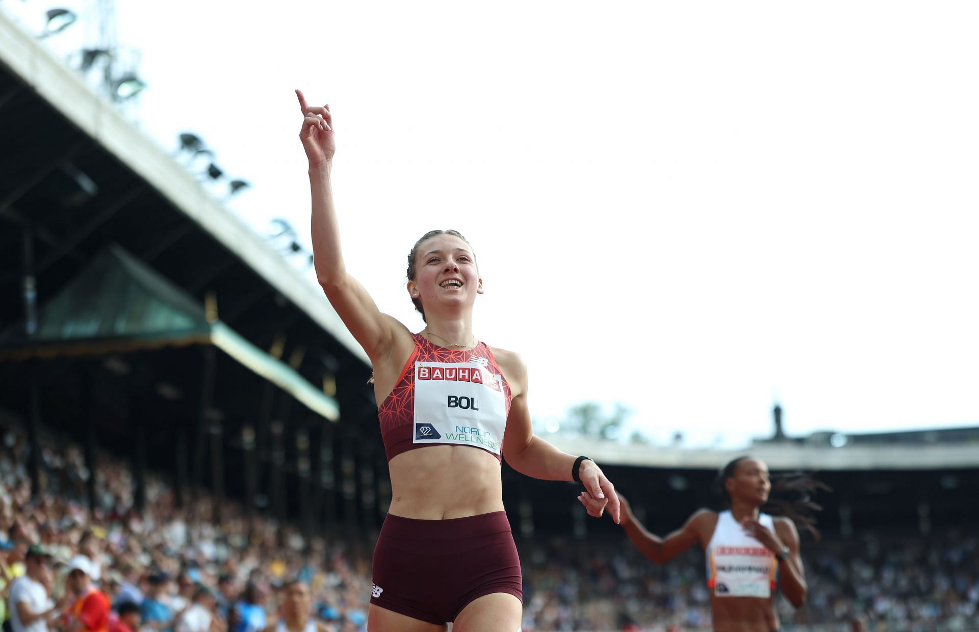 Femke Bol at 2025 Stockholm Diamond League at Olympic Stadium. Source: Getty